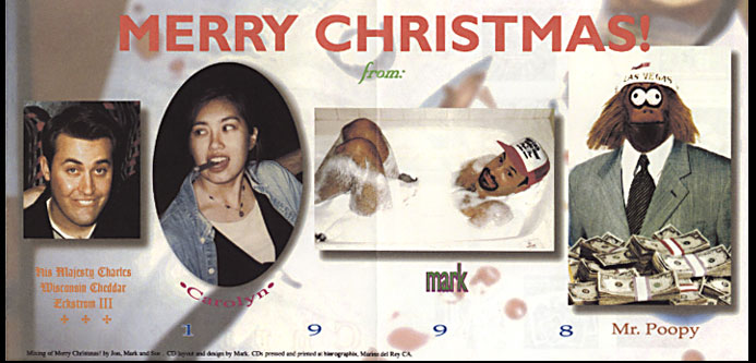 Psychotic Christmas 1998 Inner CD Artwork Psychotic Christmas 1998 Inner CD Artwork